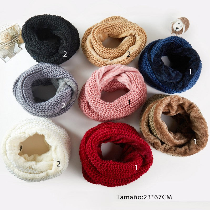 Cuello punto y borreguito - varios colores