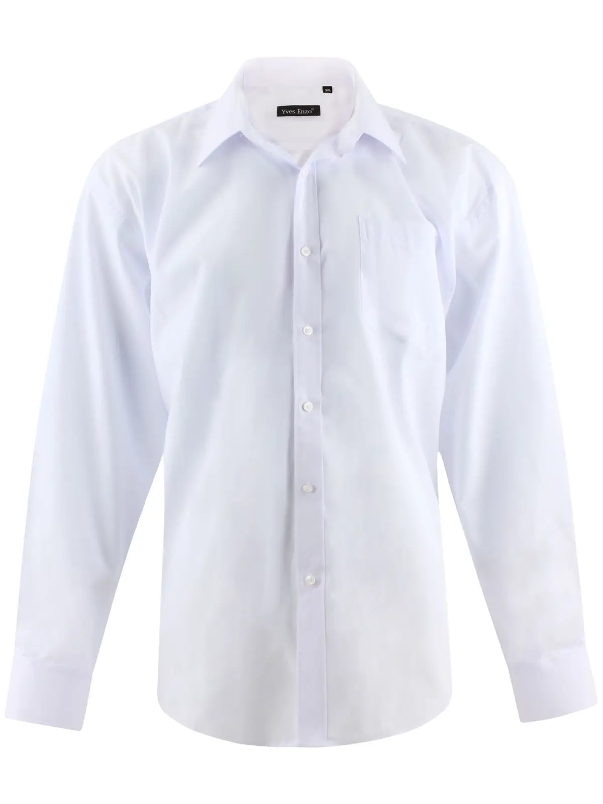 Camisa blanca talla grande