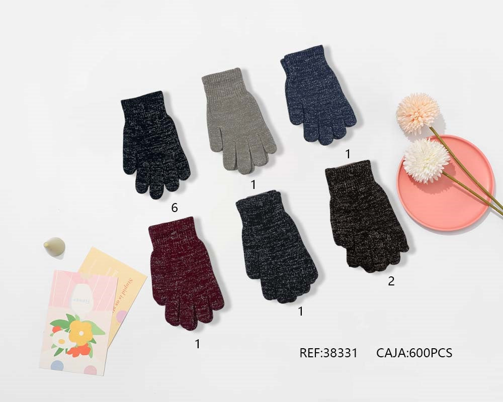 Guantes Mujer Jaspeado