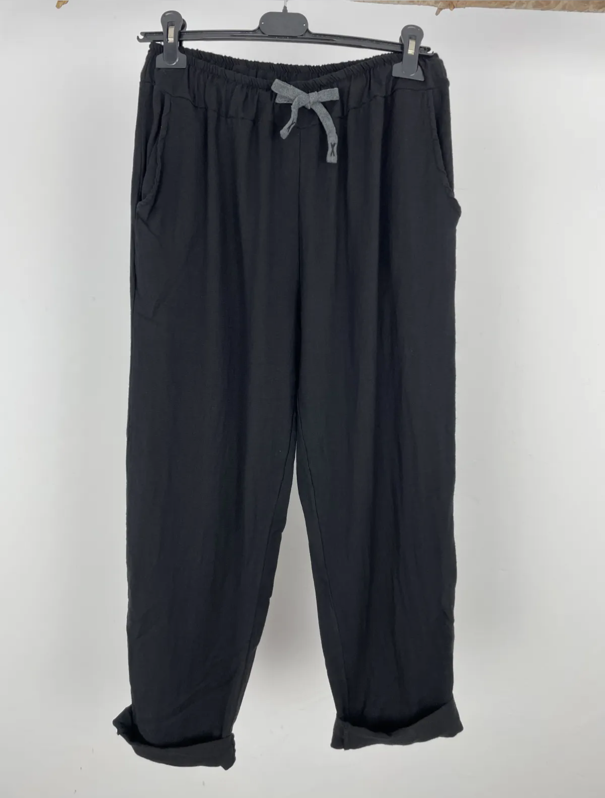 Pantalón curvy lino
