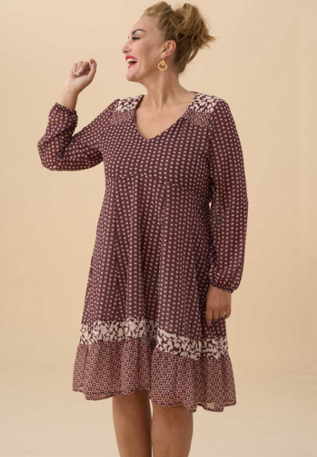 Vestido 3 flores