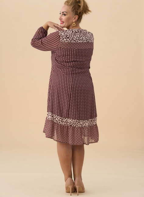 Vestido 3 flores