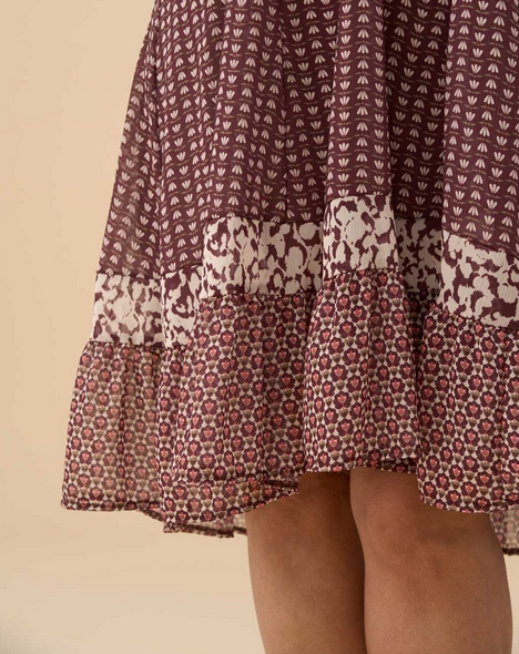 Vestido 3 flores