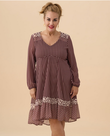 Vestido 3 flores