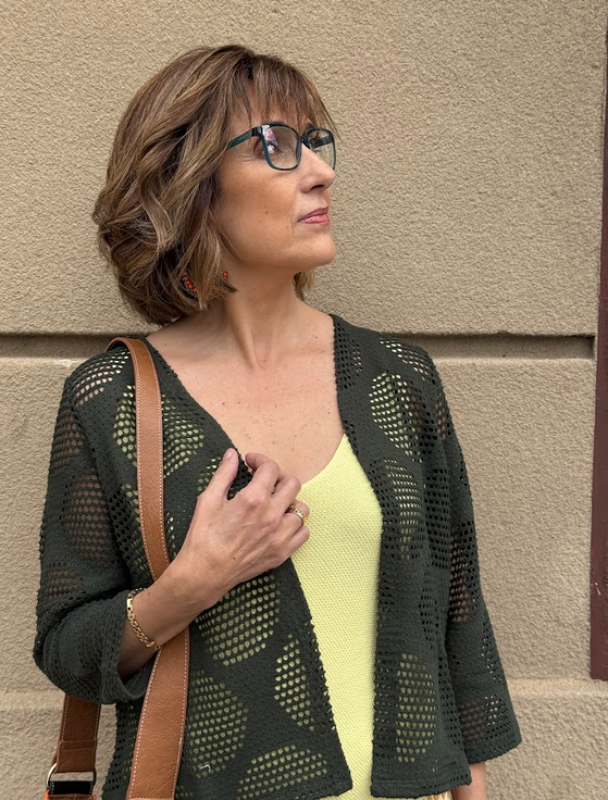 Chaqueta calada Monique