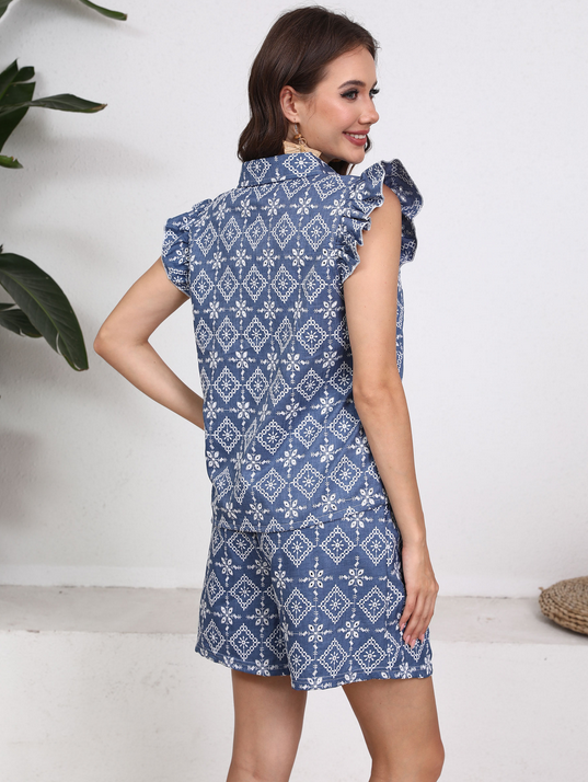 Conjunto bordado