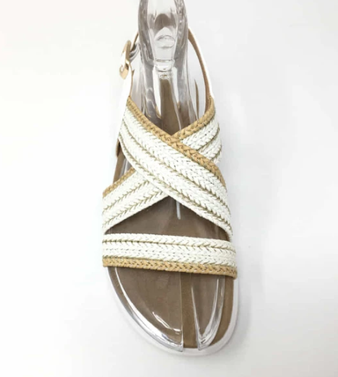 Sandalia blanca