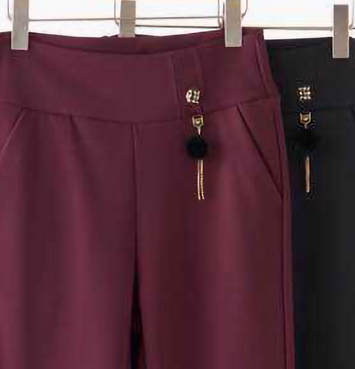 Pantalón afelpado colgante