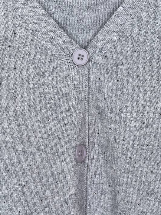 Chaqueta punto strass