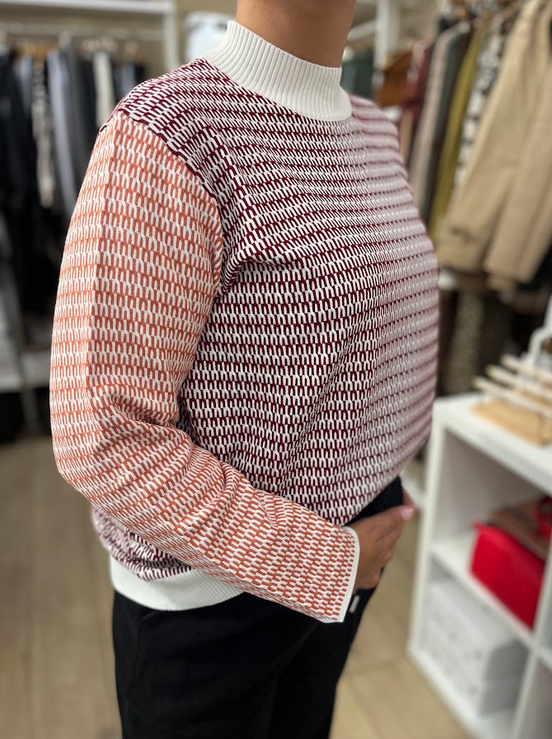 Jersey perkins jacquard
