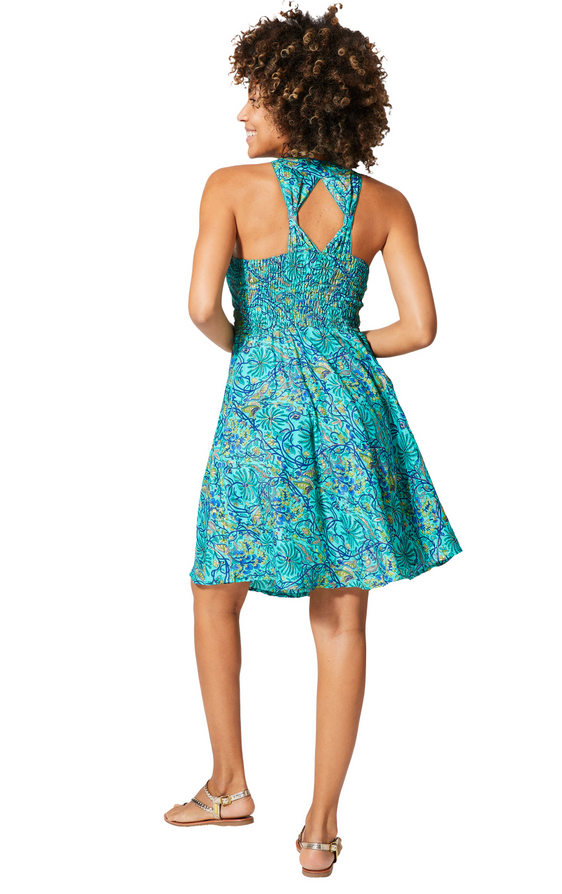 Vestido corto nadadora Sapeira