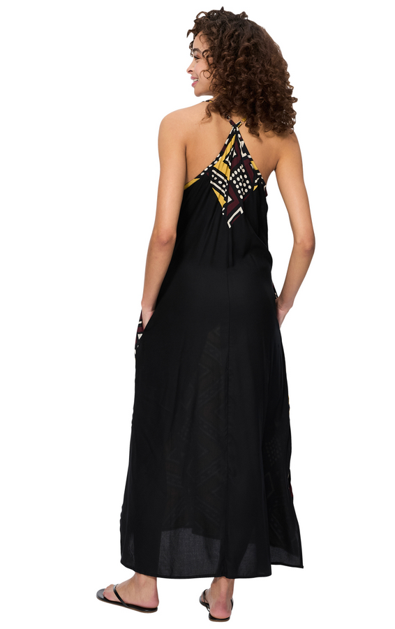 Vestido largo étnico