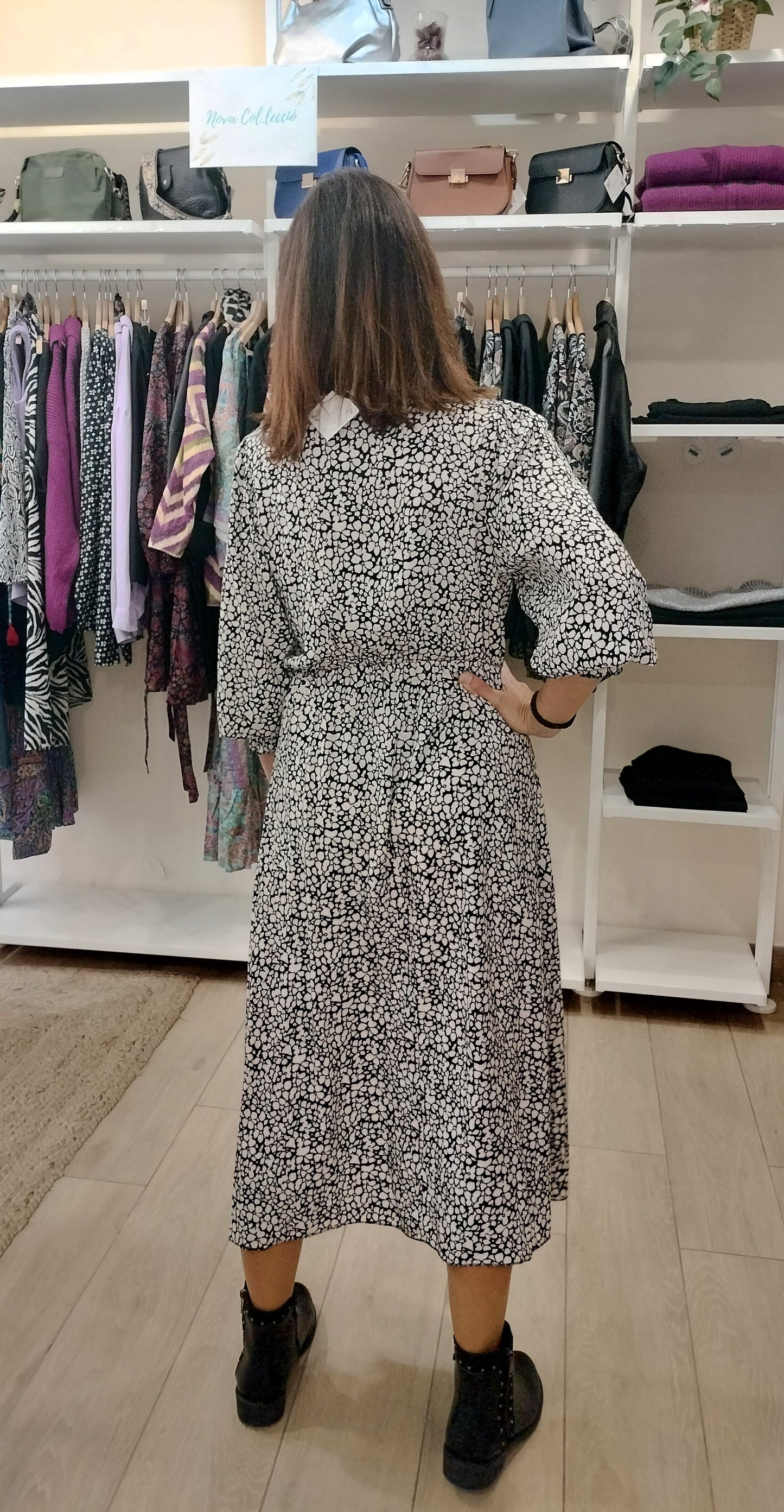 Vestido Bossòst - negro