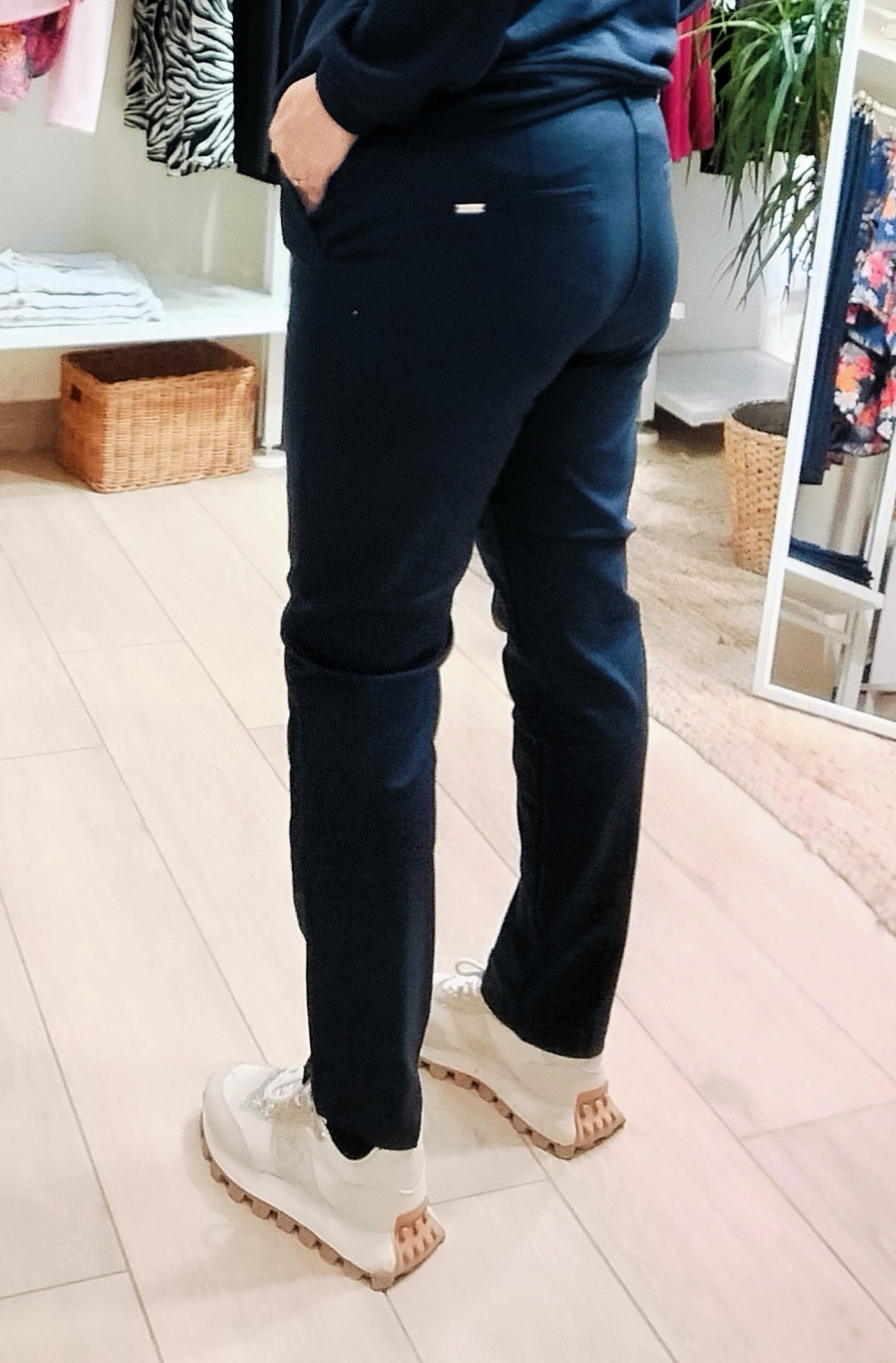 Pantalón chino - azul marino