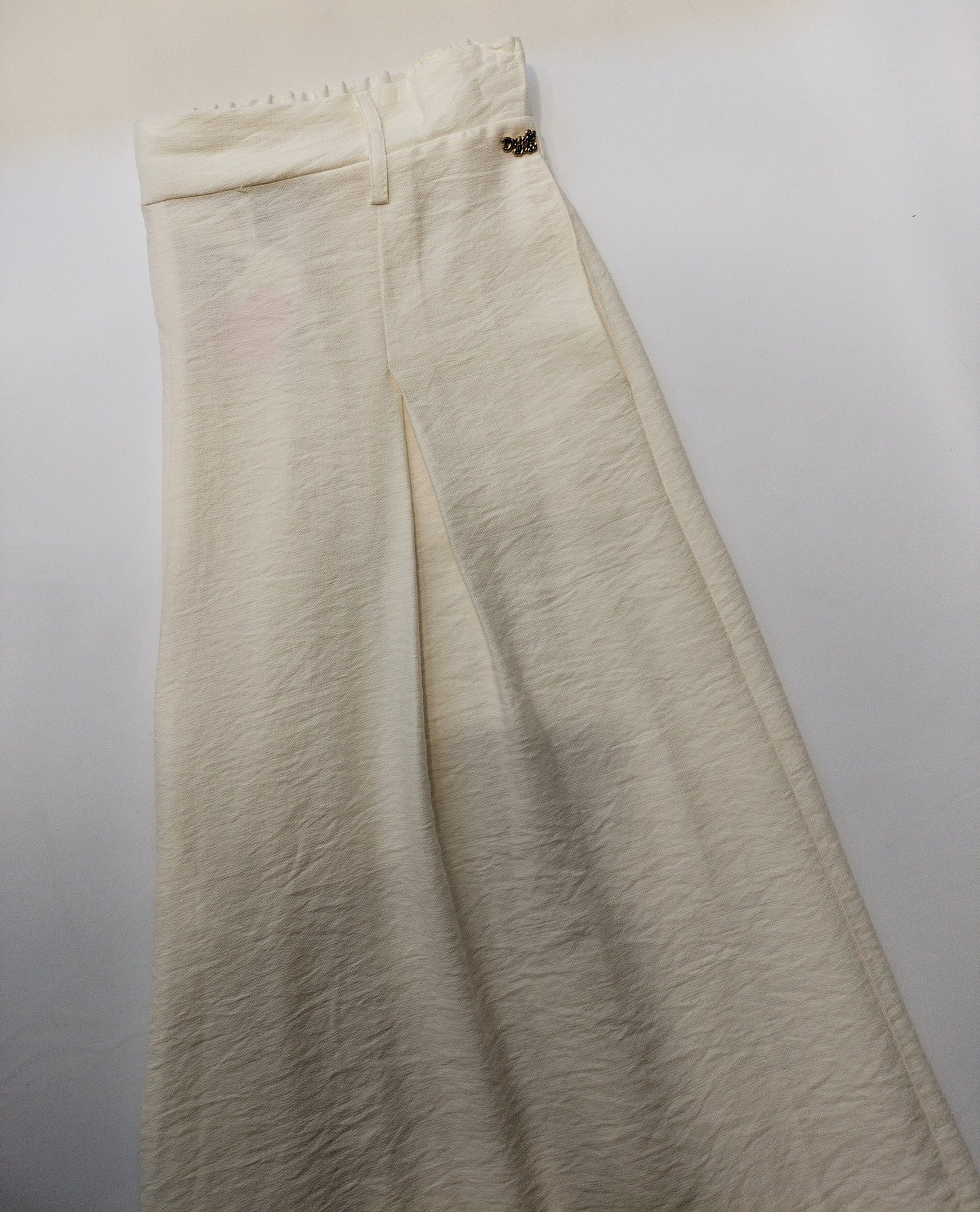 Falda pantalón - blanco y azul marino