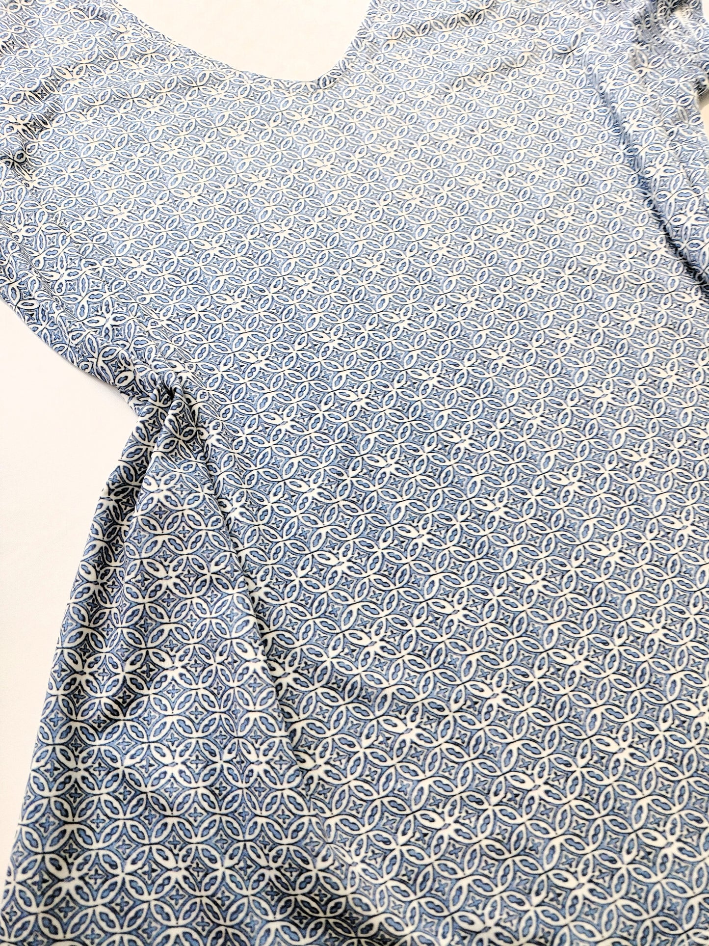 Camiseta estampada Nicté - azul marino