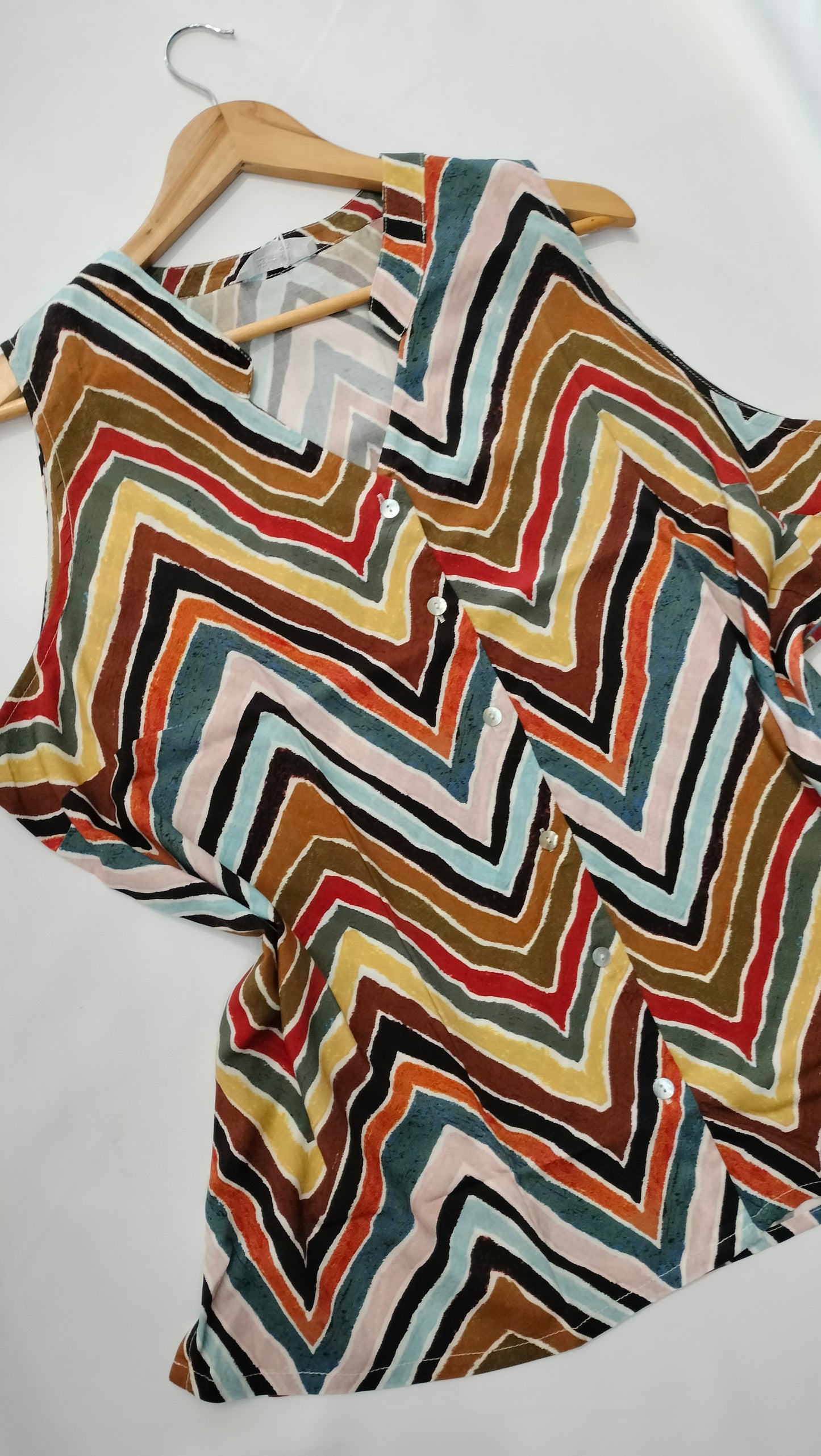 Blusa sin mangas Troya