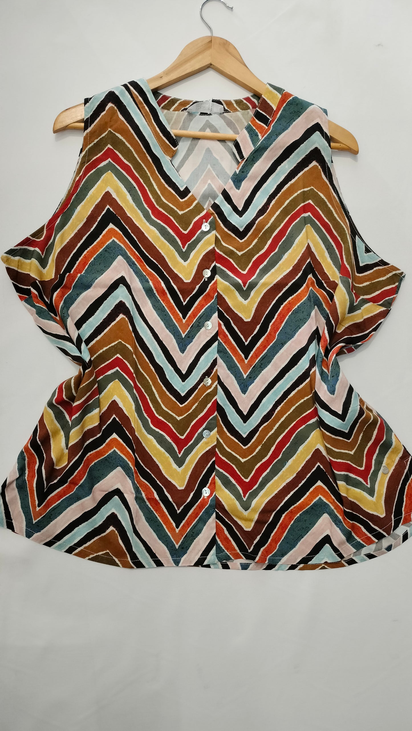 Blusa sin mangas Troya