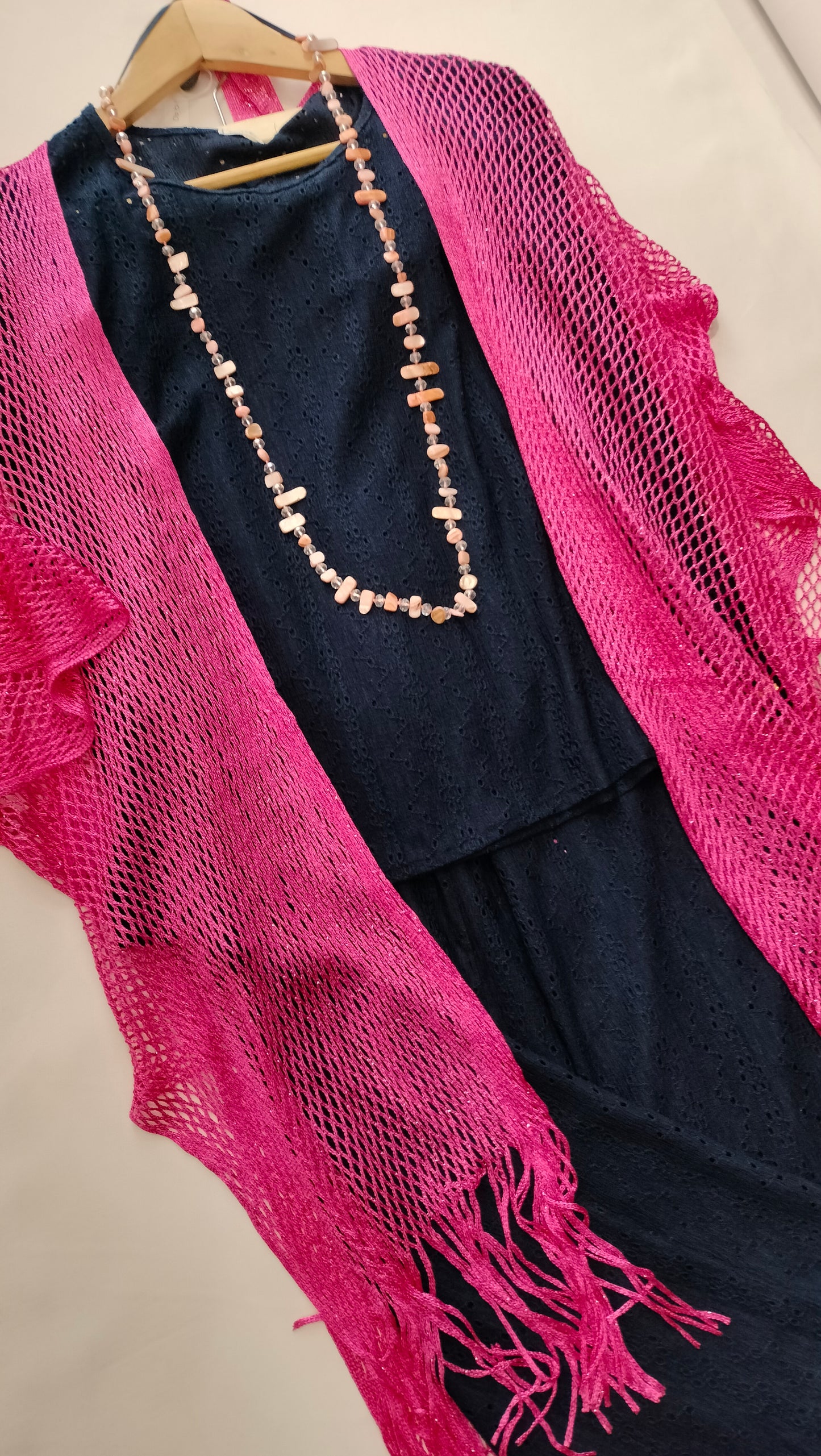 Conjunto Kimono fucsia