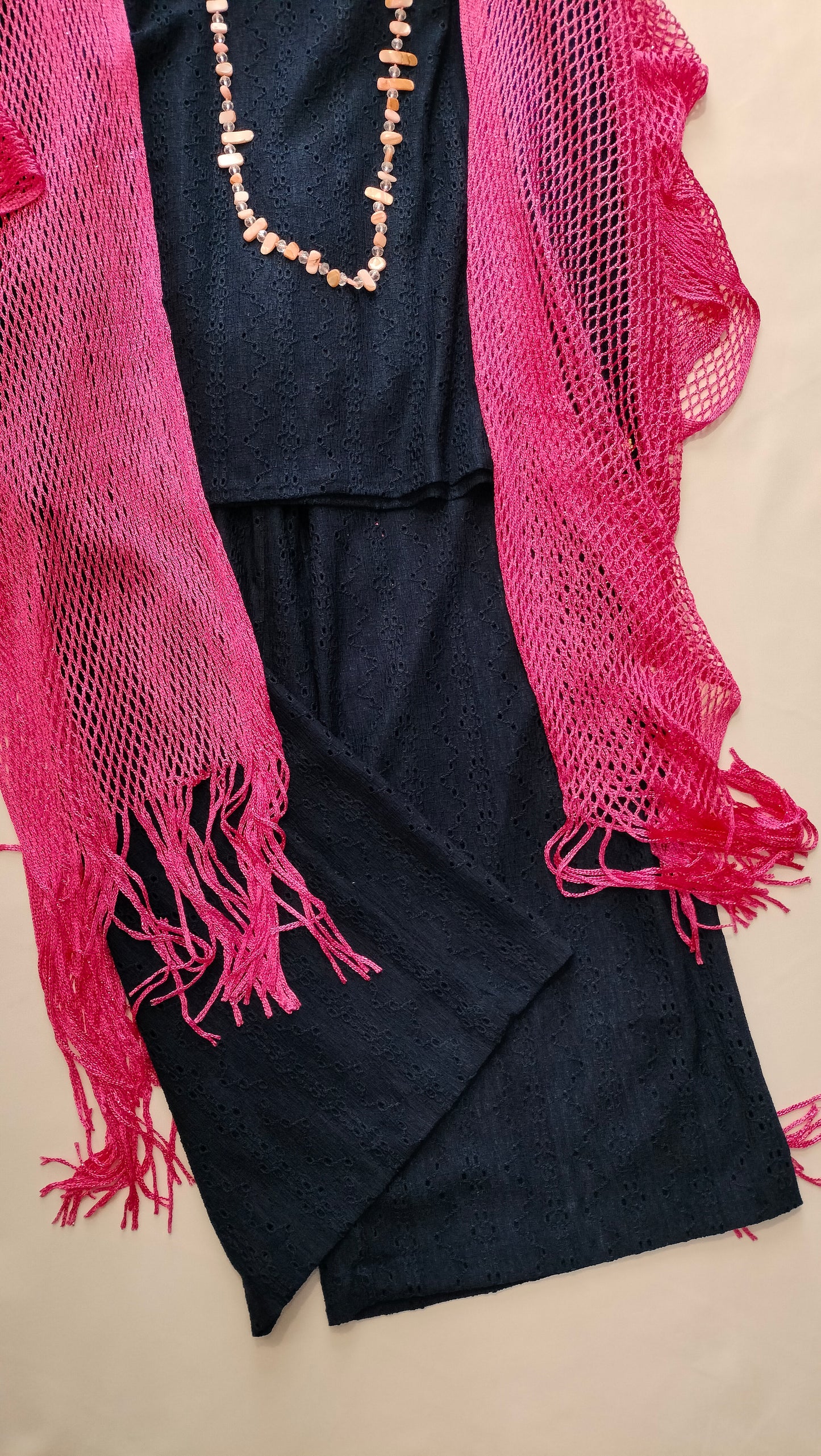 Conjunto Kimono fucsia