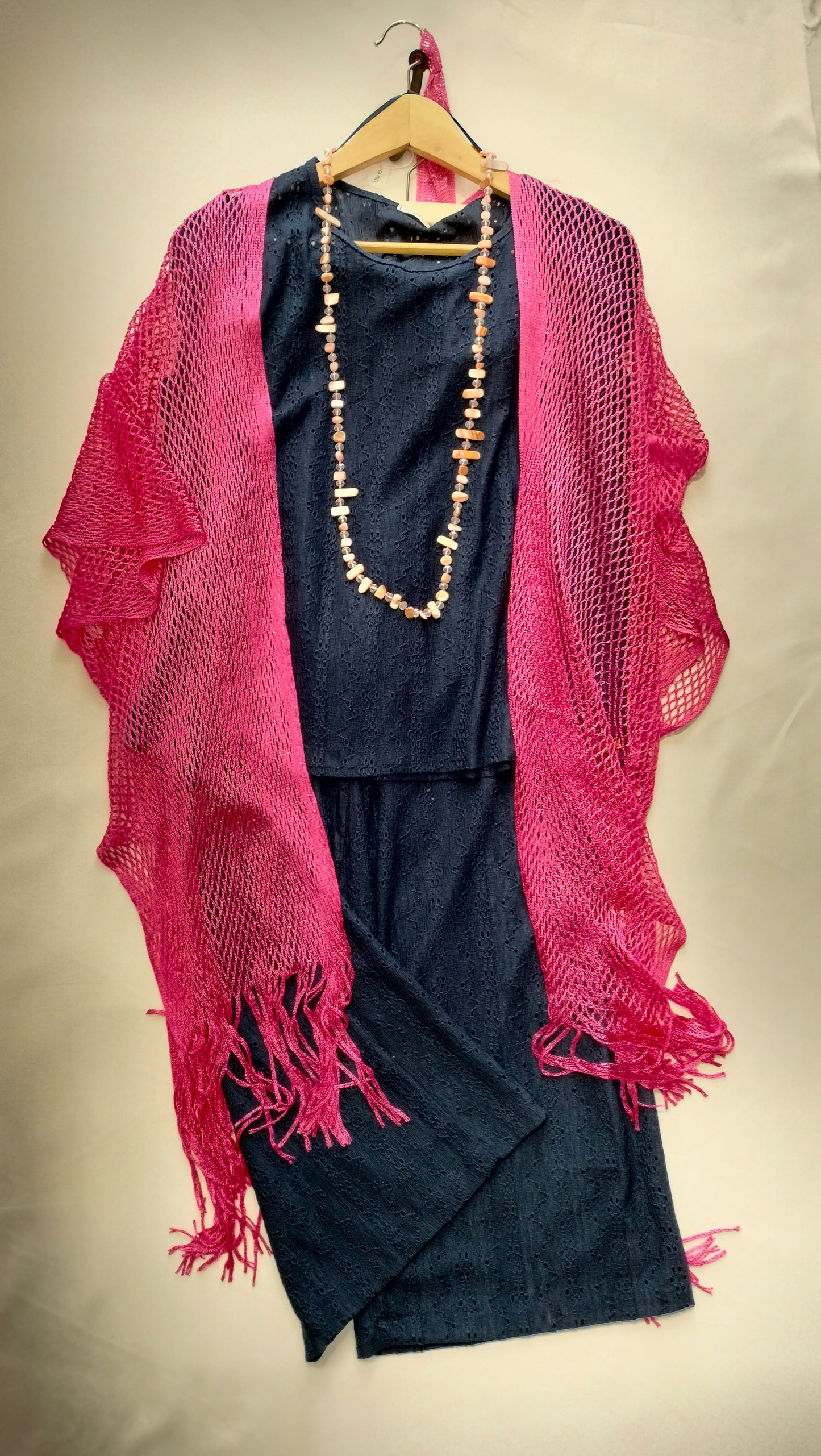 Conjunto Kimono fucsia