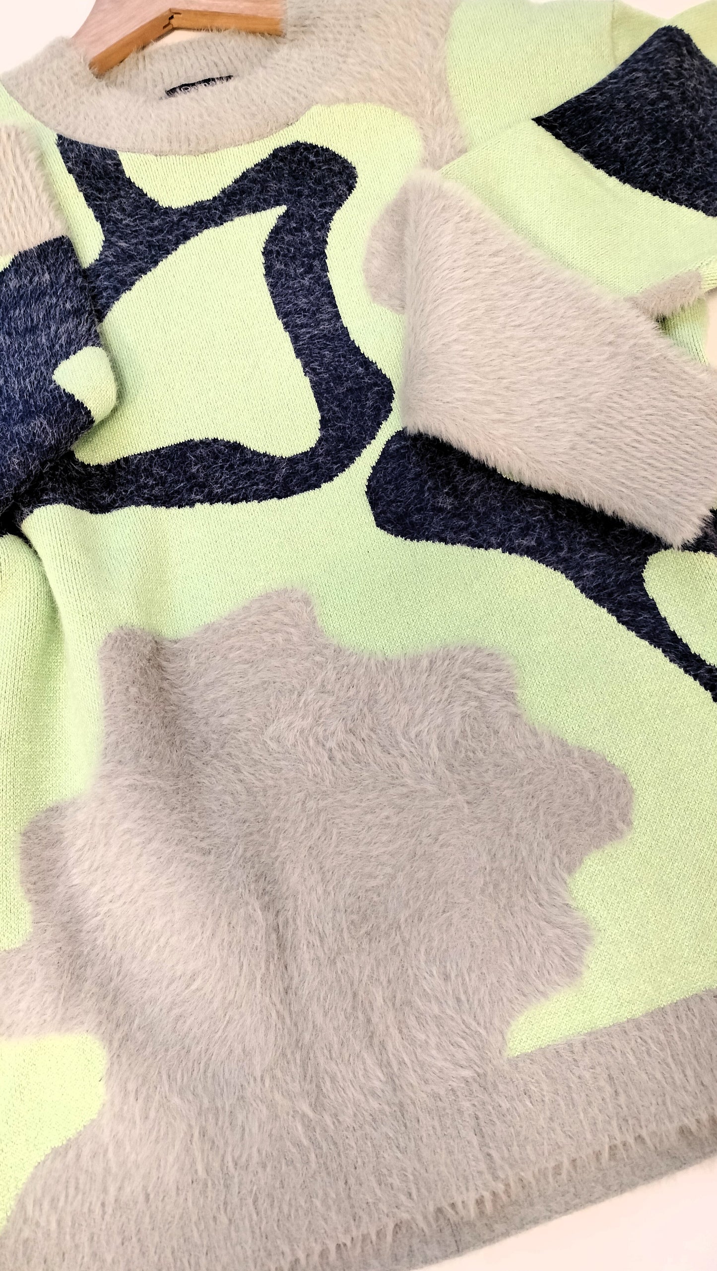 Jersey abstracto pelo