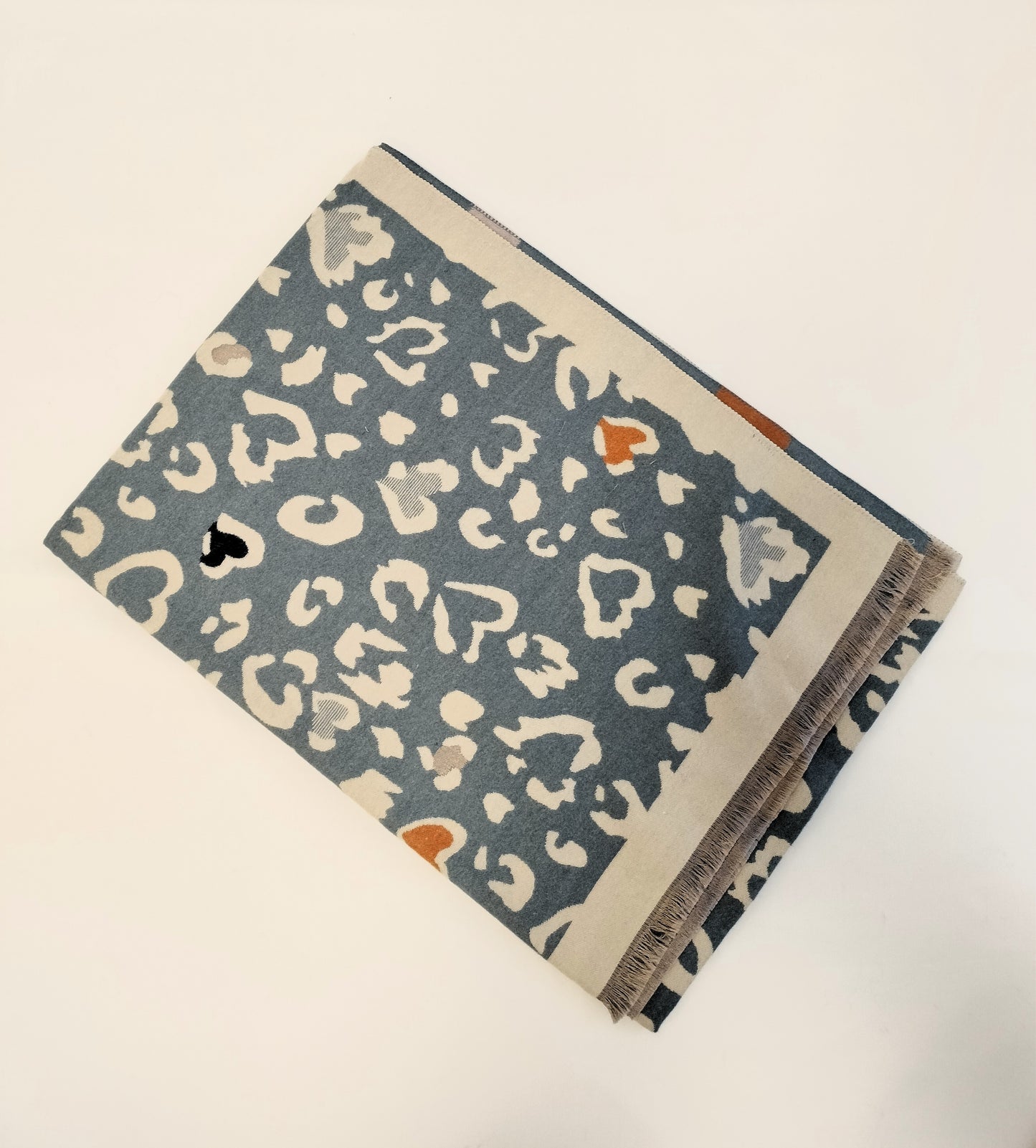 Bufanda Soft animal azul