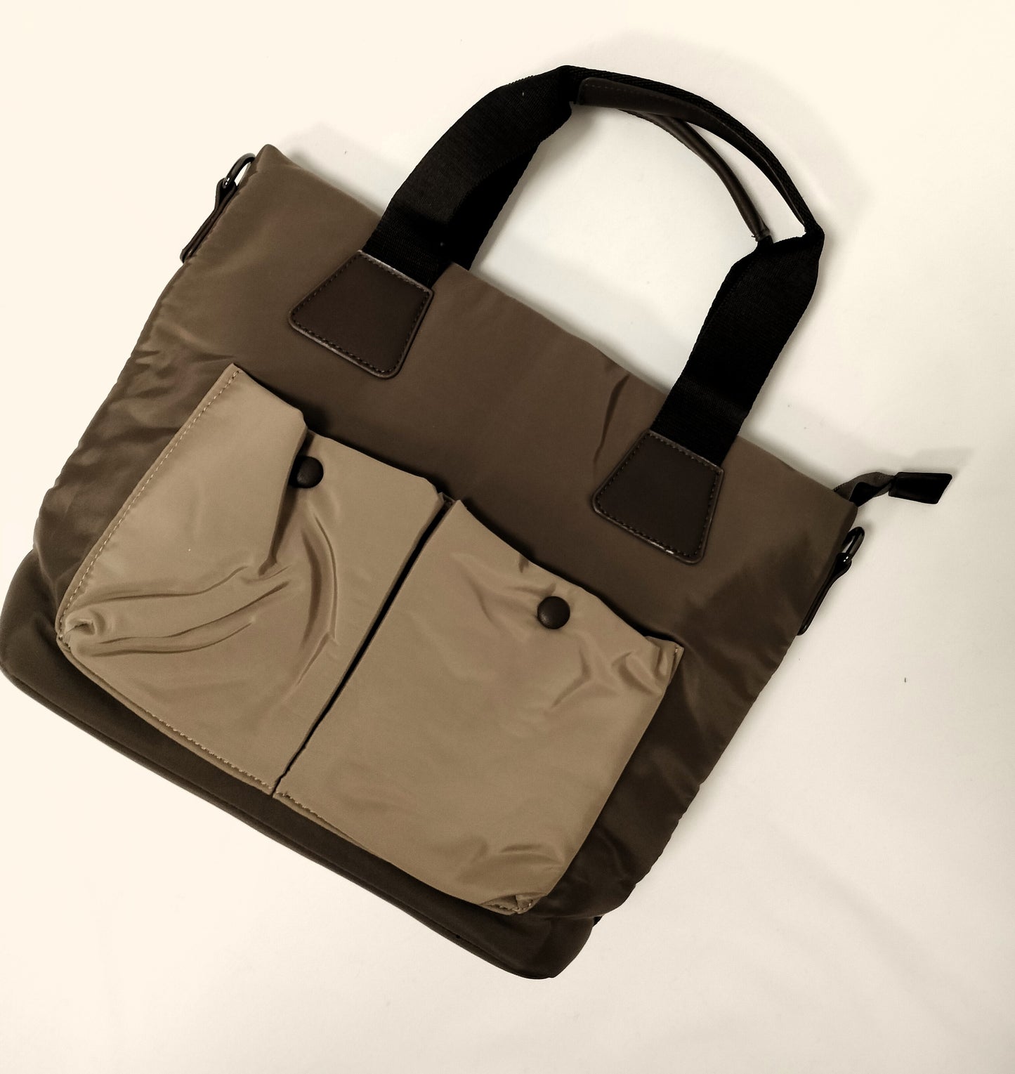 Bolso nylon bolsillos