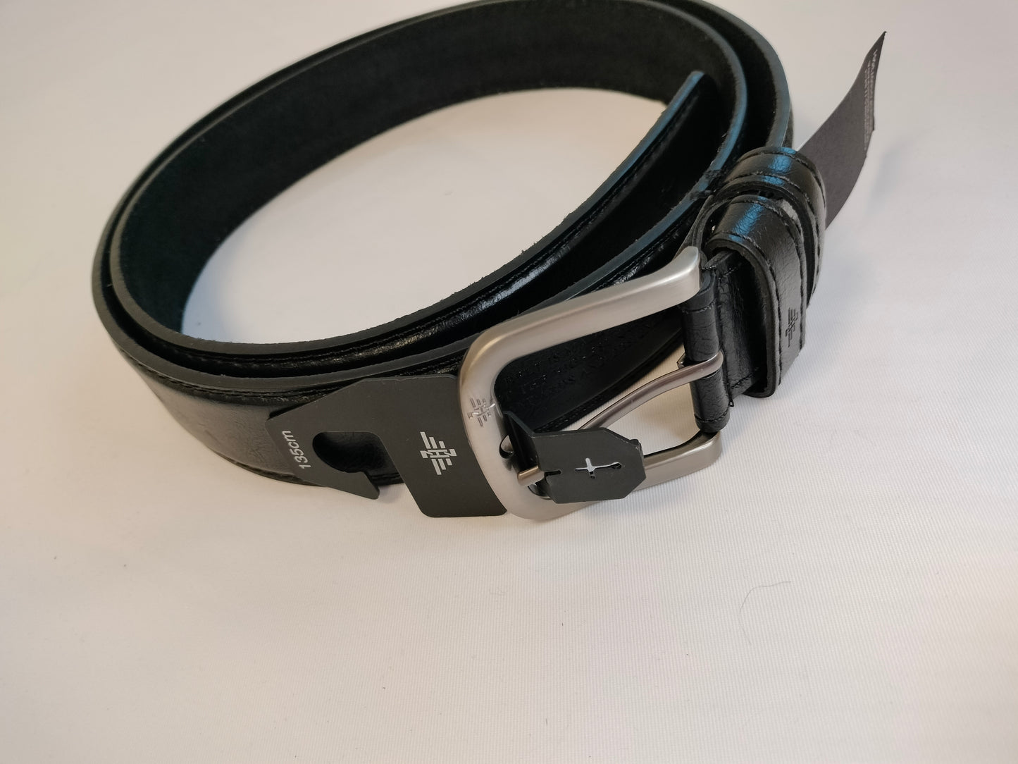 Cinturón piel largo 135 cms