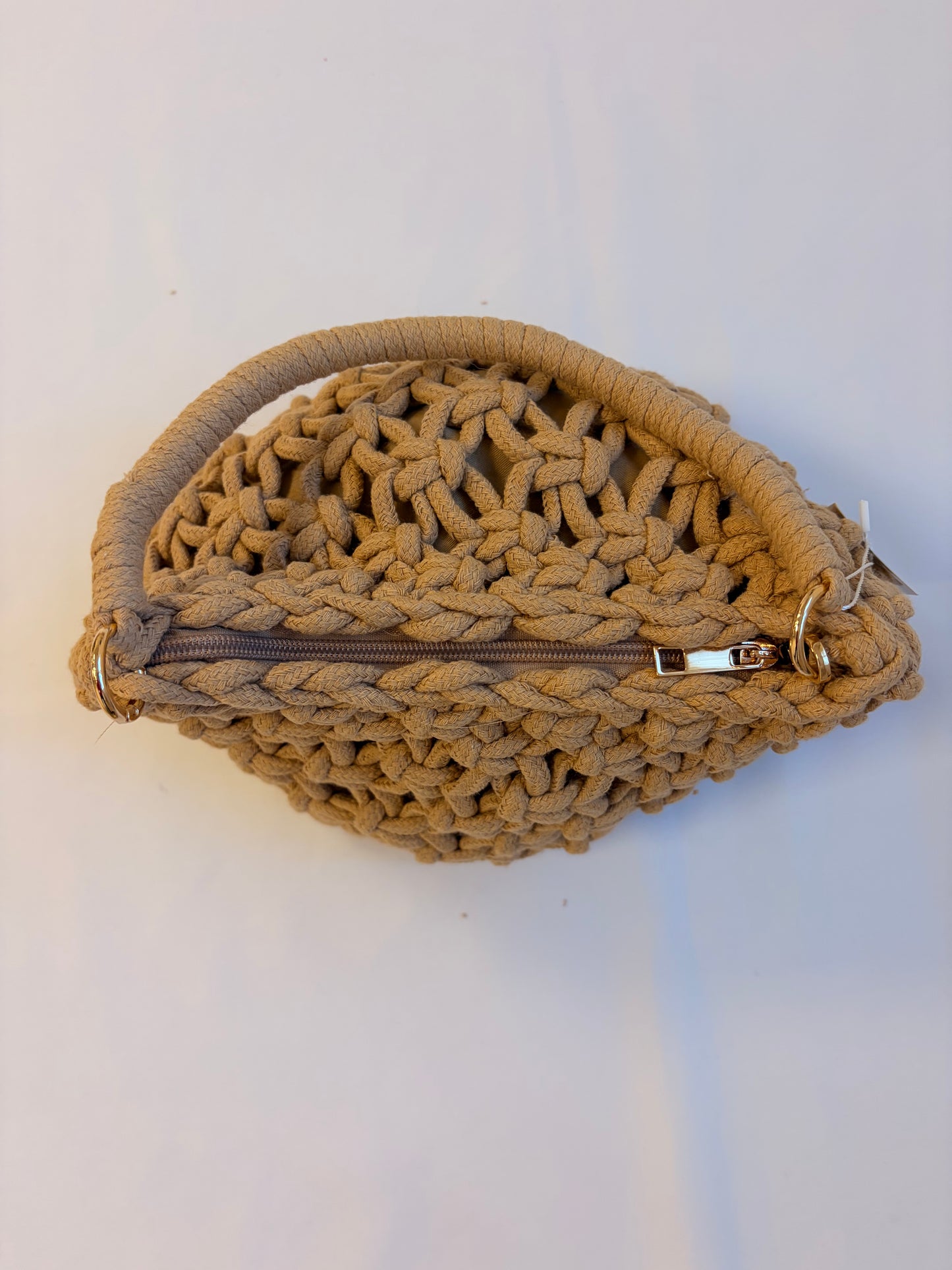 Bolso calado de macramé