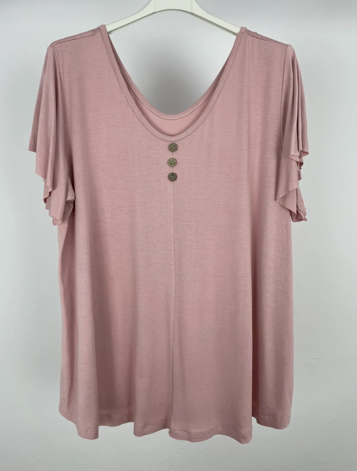 Camiseta curvy 3 botones