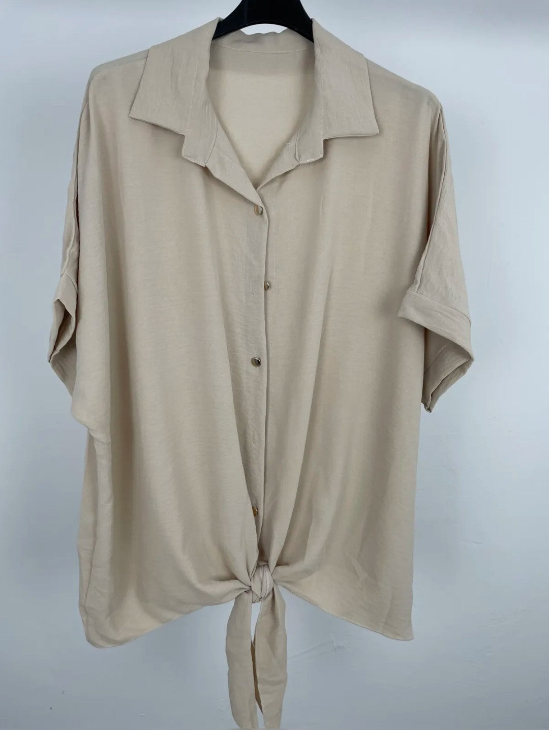 Camisa curvy nudo - varios colores