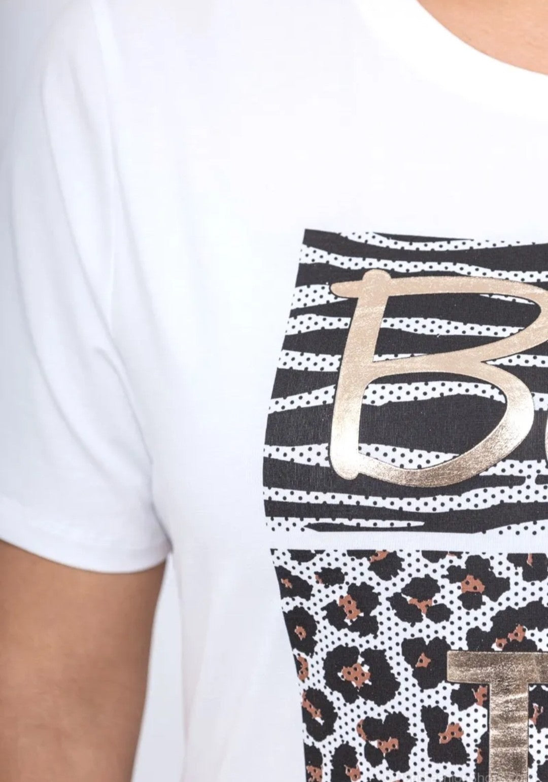 Camiseta curvy Born to Glam