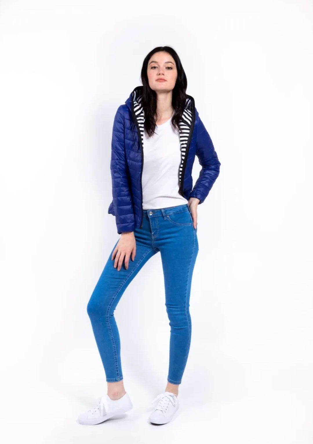 Chaqueta acolchada Navy
