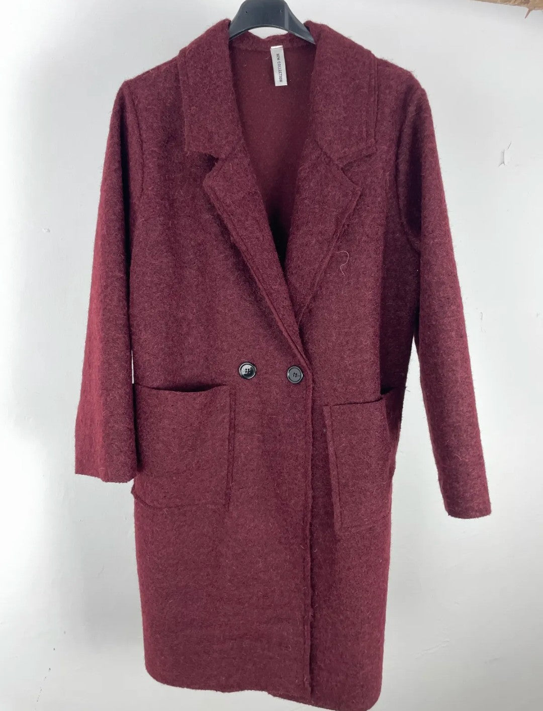 Chaqueta larga curvy Dellà