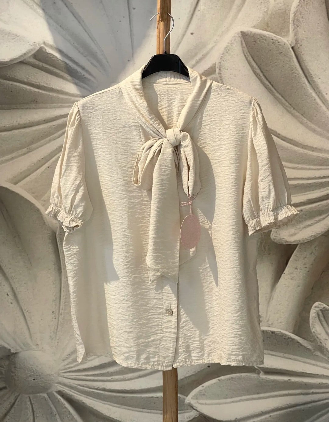Blusa lazo - crudo