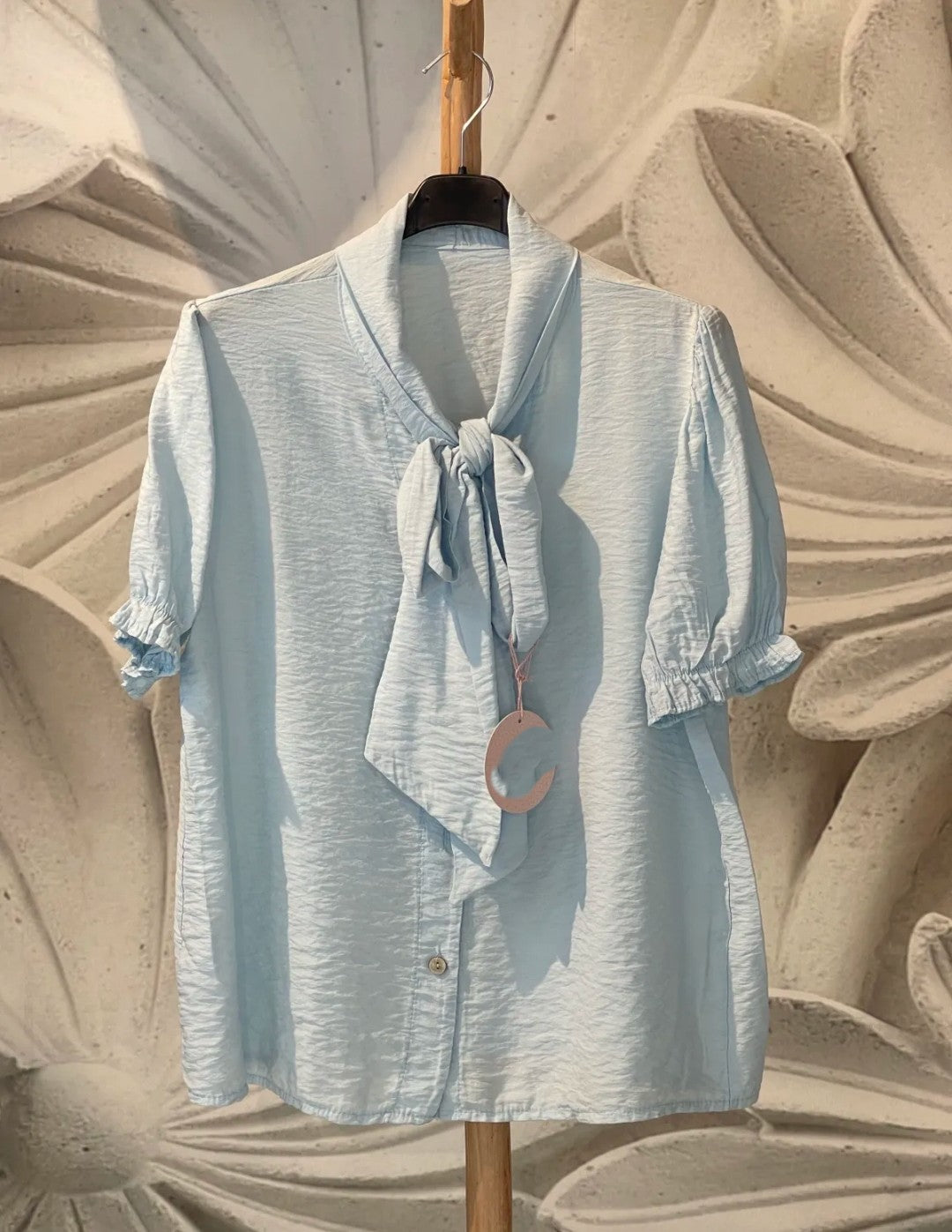 Blusa lazo - azul