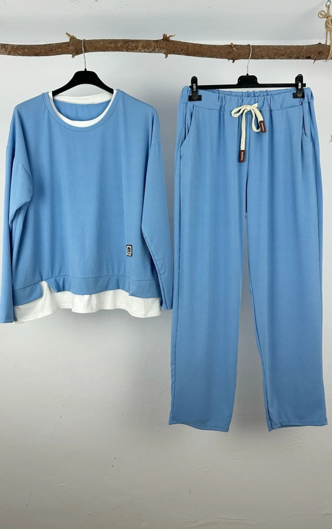 Jogger curvy - azul