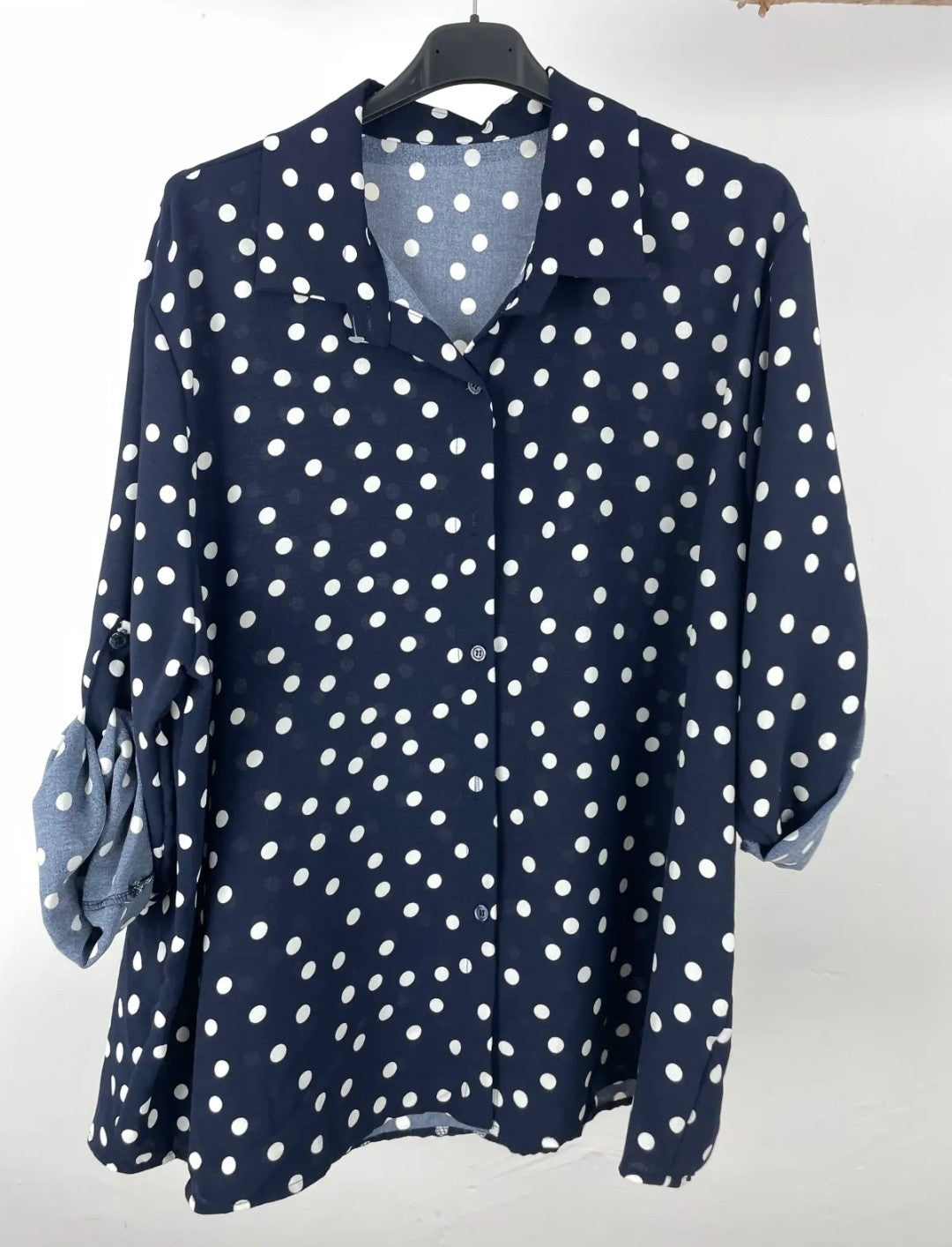 Camisa lunares curvy