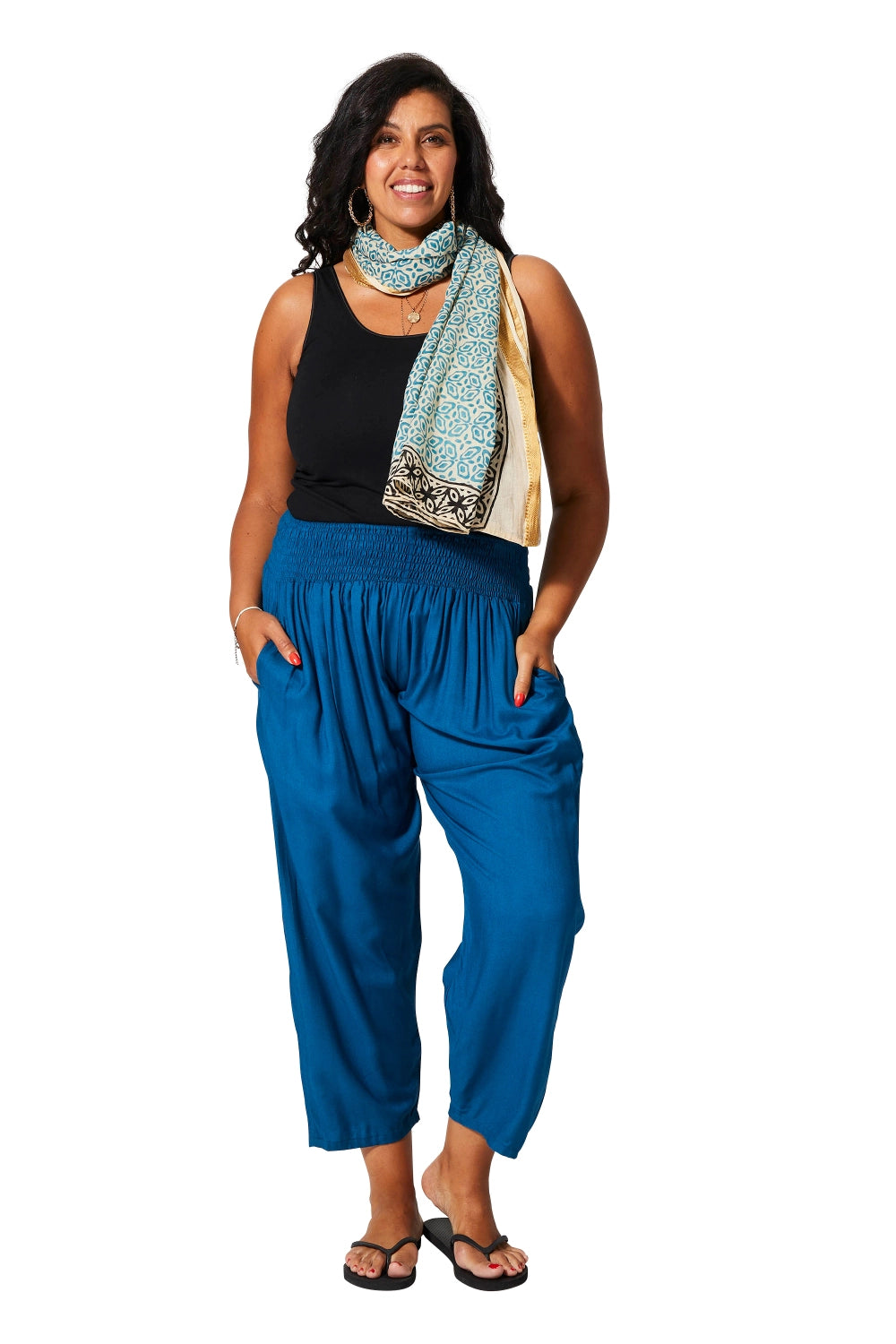 Pantalón curvy bombacho