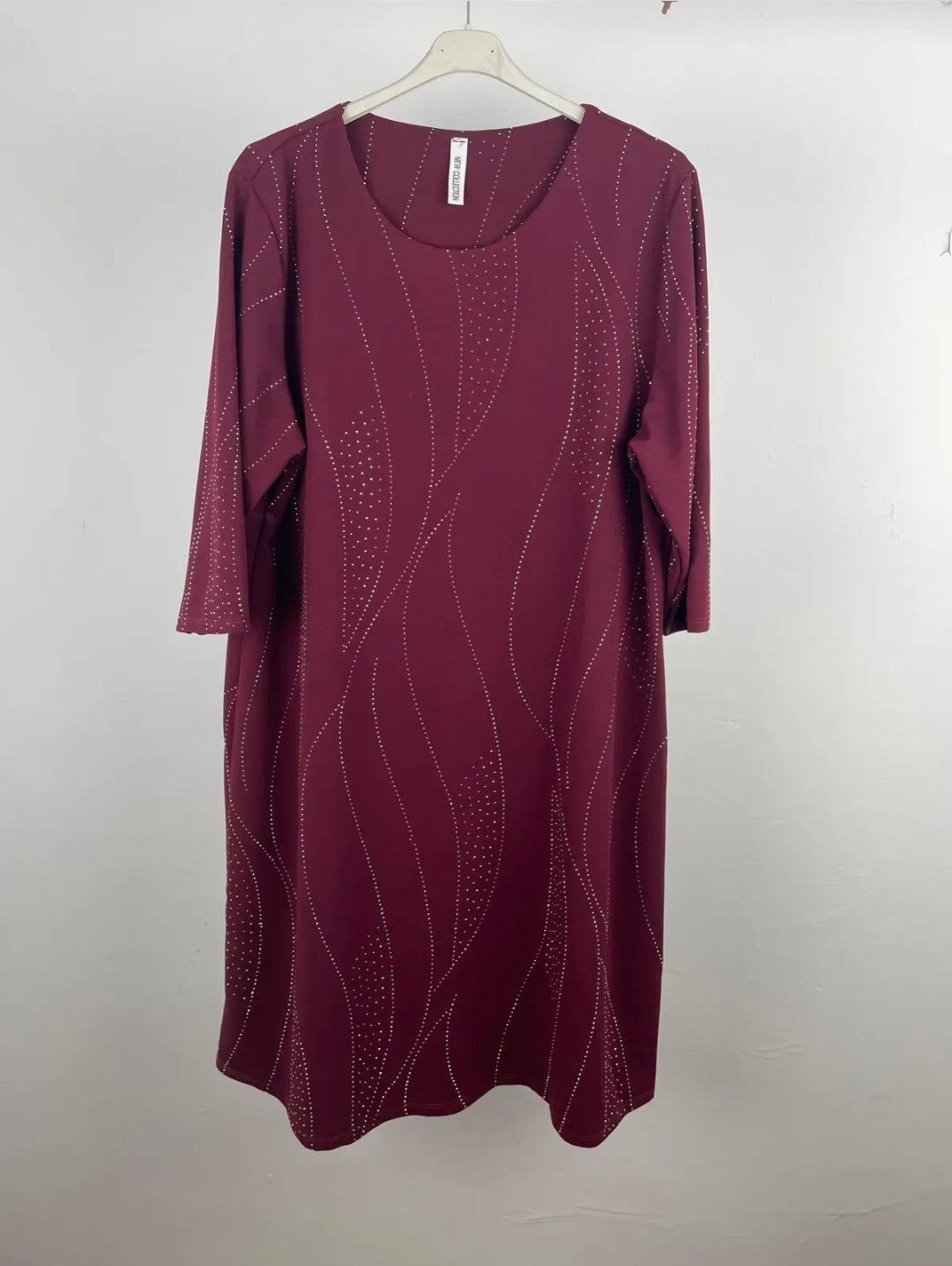 Vestido fiesta curvy midi