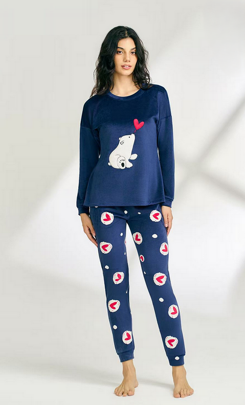 Pijama polar Oso