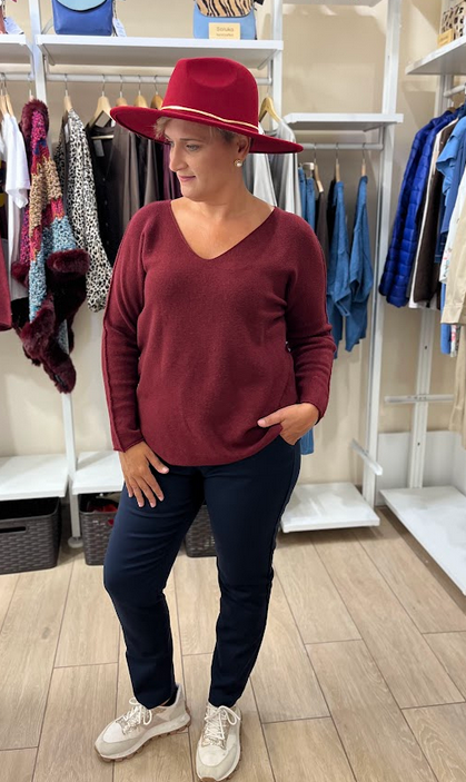 Pantalón chino - azul marino