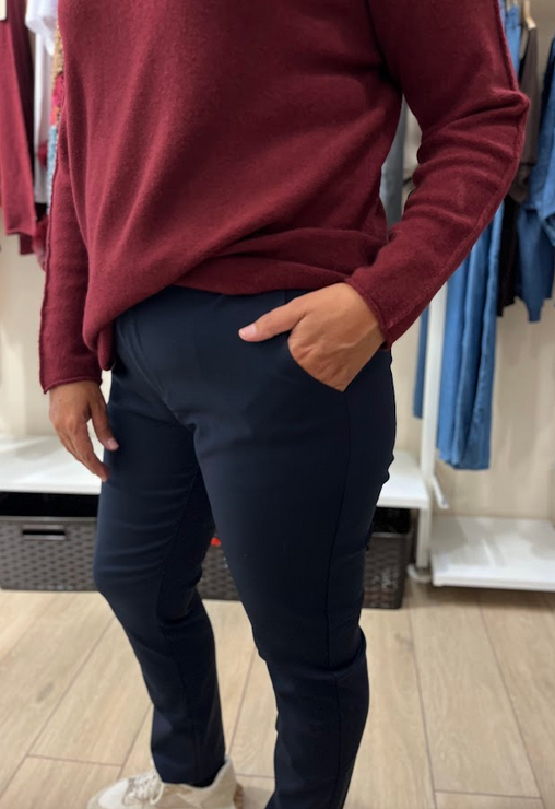 Pantalón chino - azul marino