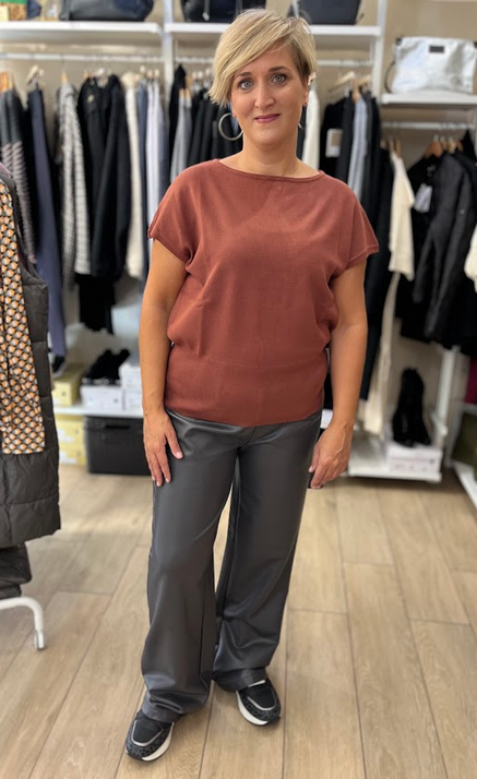 Pantalón polipiel Ebony