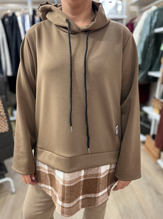 Sudadera curvy Llordà