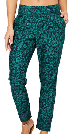 Pantalón boho - verde