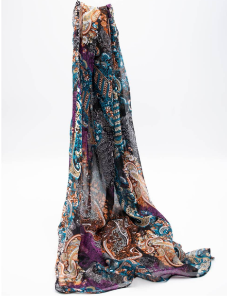 Foulard Chiffon - morado