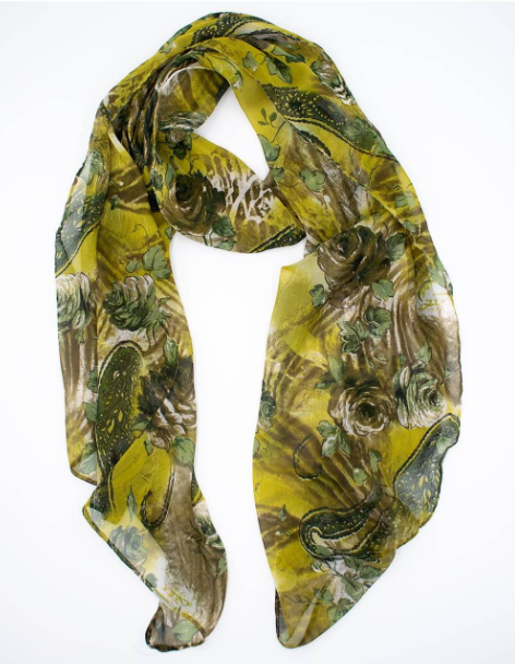 Foulard Chiffon - Verde