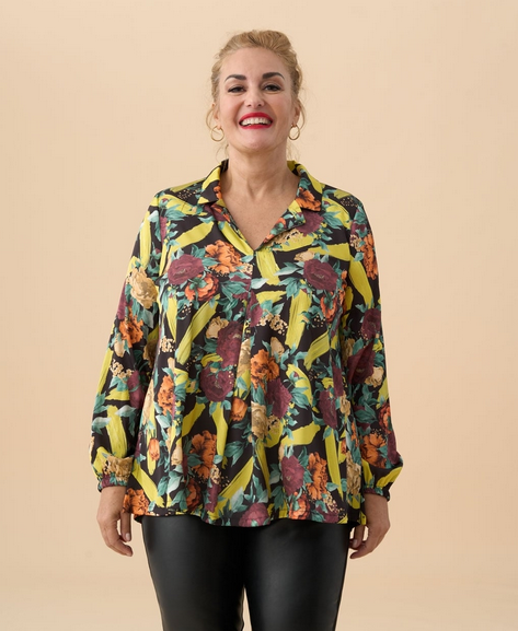 Blusa Roco - flores